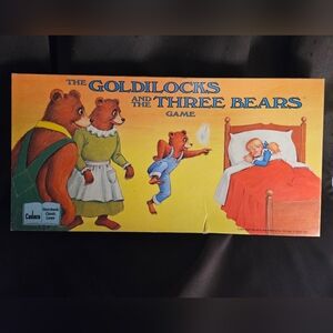 Vintage Cadaco The Goldilocks and the Three Bears Game board game